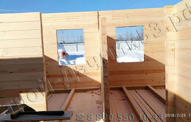 4 Брусовой дом ОД-11, 9×9, 81 м², Московская область, Раменский район, село Заворово (10)